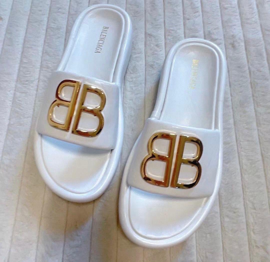 White BB Sandal